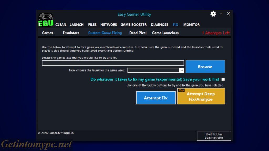 Easy Gamer Utility Pro 2026 Free download