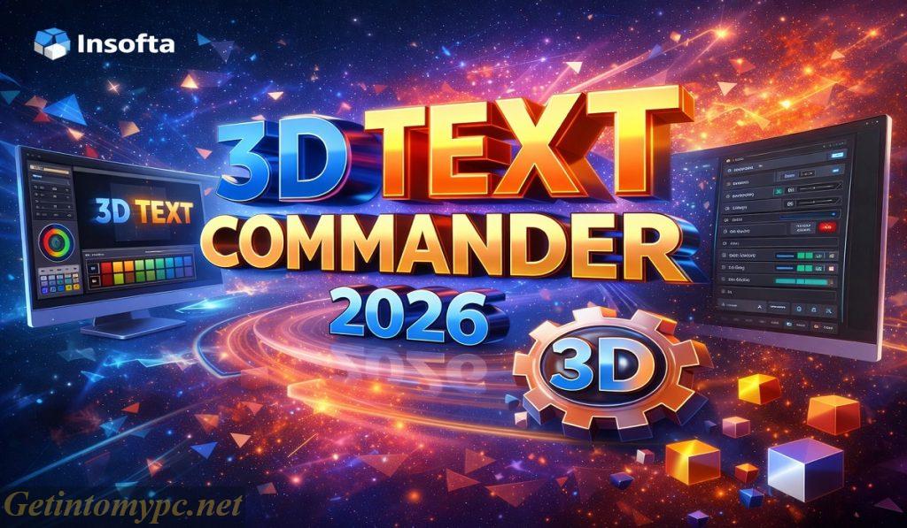 Insofta 3D Text Commander 2026