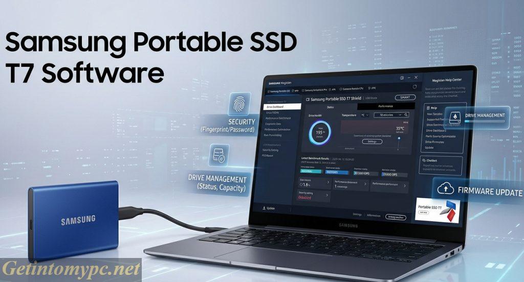 Samsung Portable SSD T7 Software