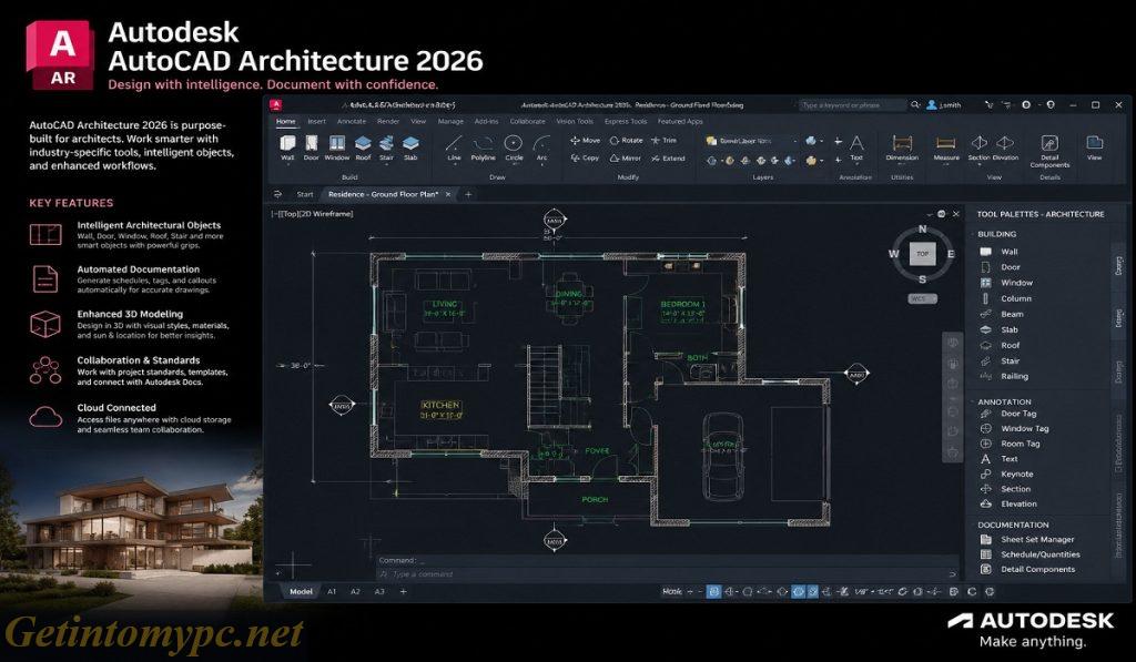 Autodesk AutoCAD Architecture 2026