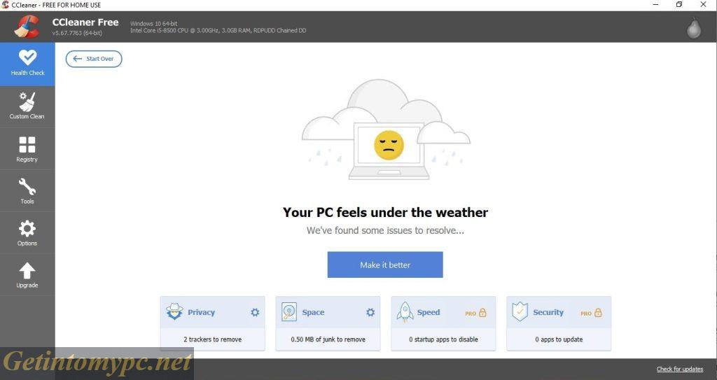CCleaner Portable 7 free download