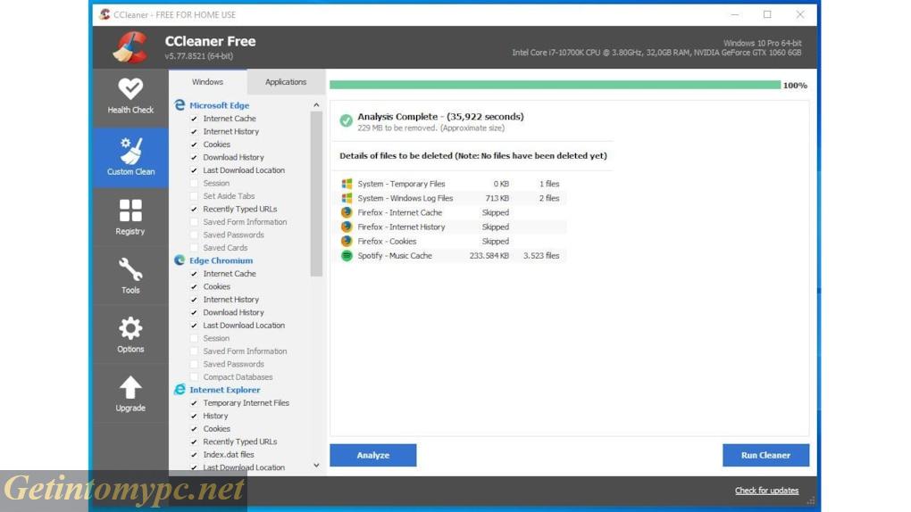 Download CCleaner Portable 7
