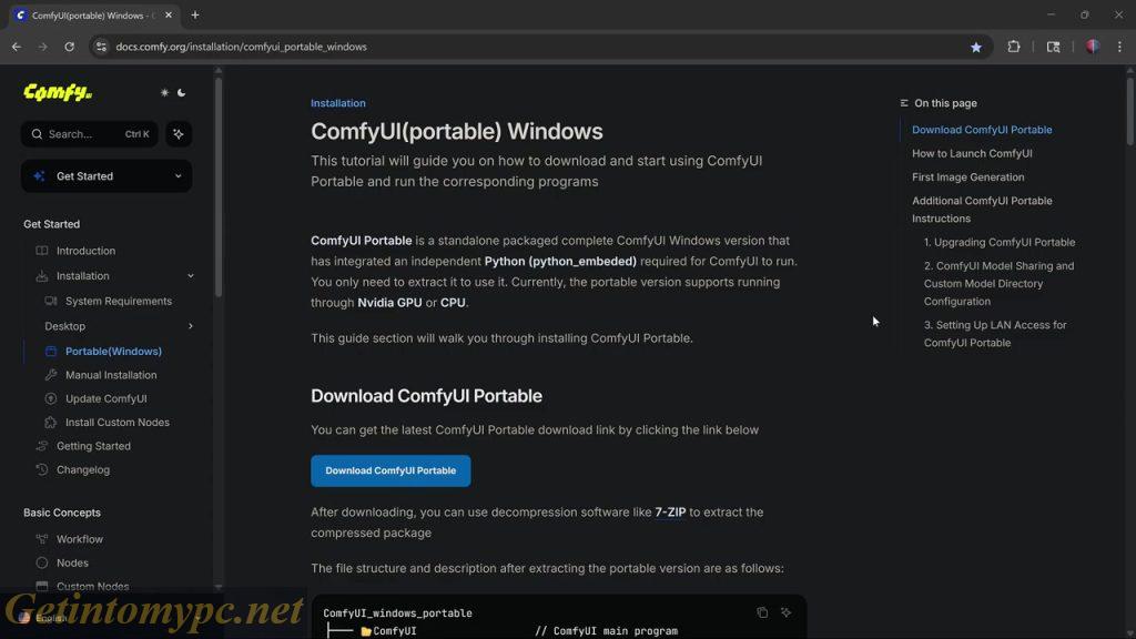 Download Comfyui Portable
