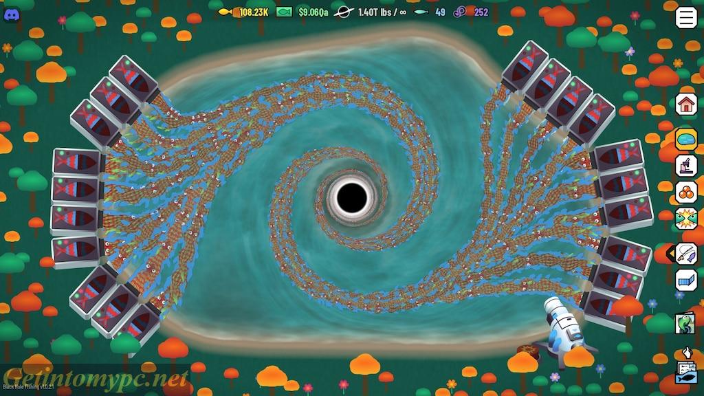 Black Hole Fishing
