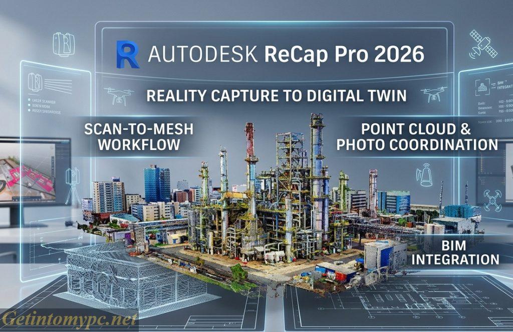 Get Into My PC Autodesk ReCap Pro 2026