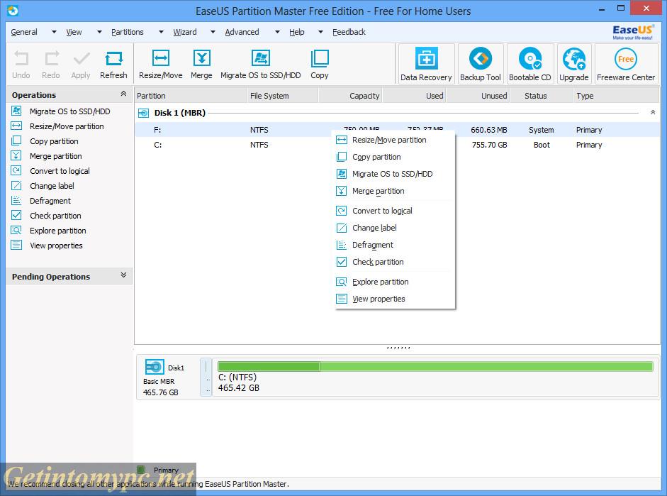 EaseUS Partition Master download 