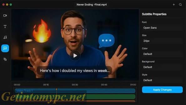 Offline Subtitle Studio AI